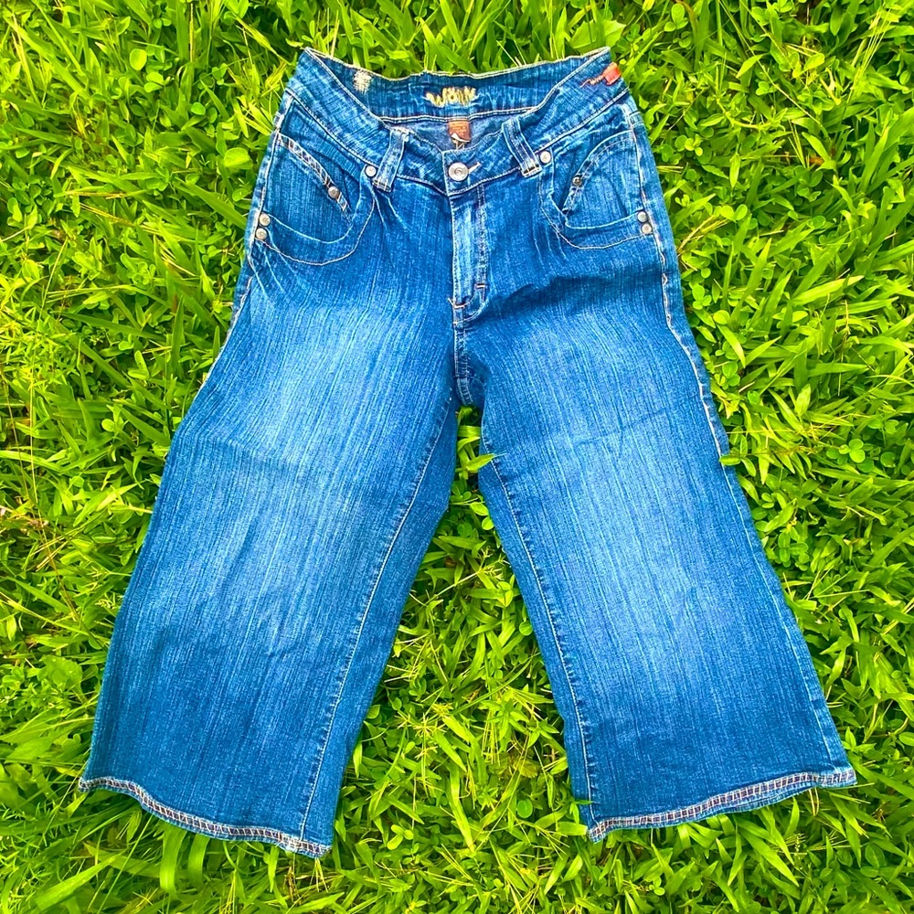 Insane Soft Patchwork Capris by Worn